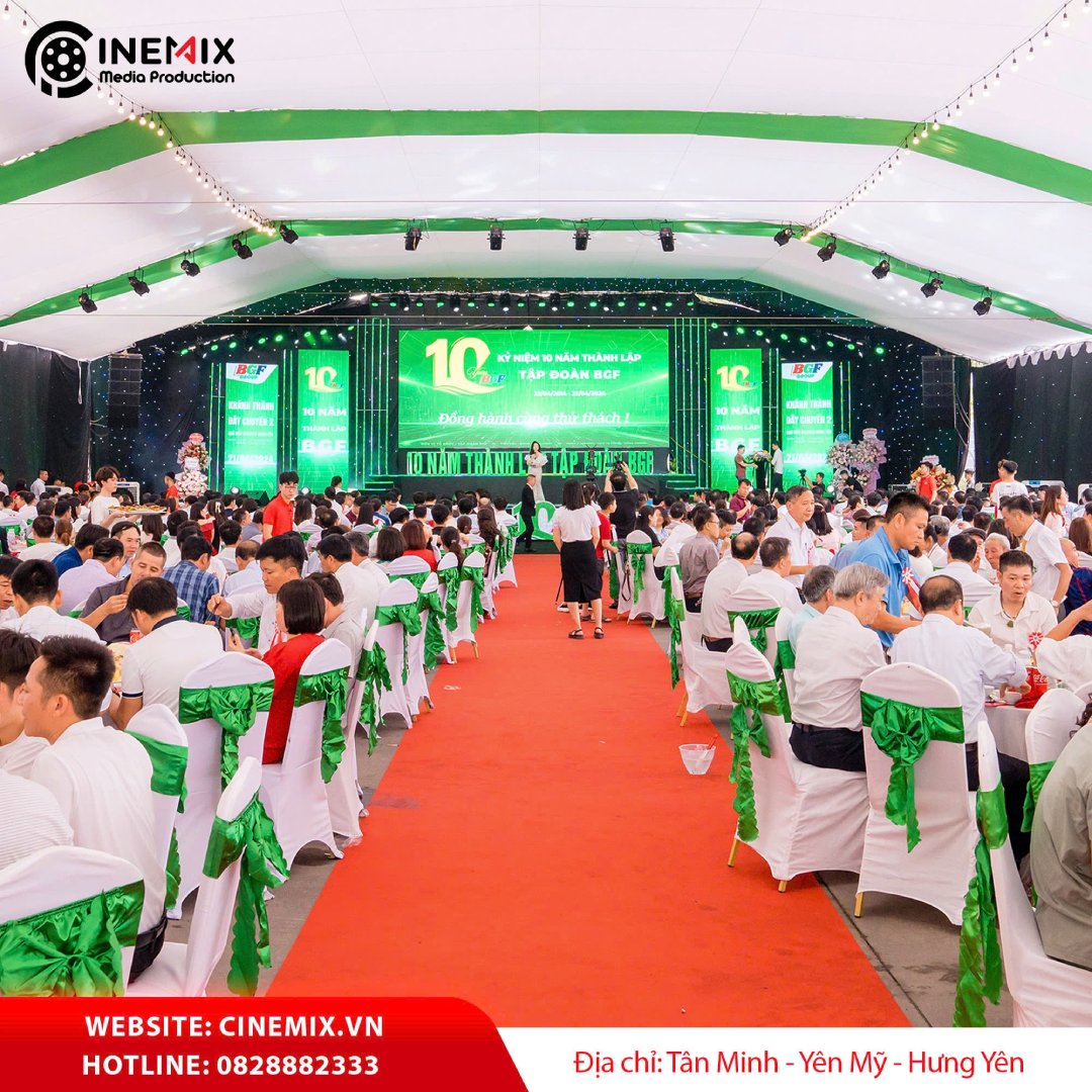 tổ chức sự kiện kỷ niệm thành lập công ty