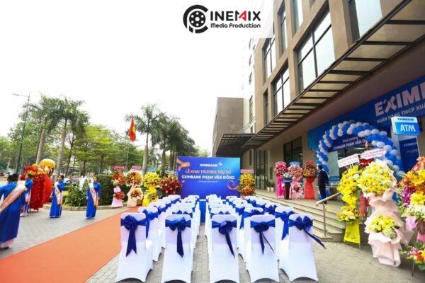 tổ chức sự kiện khai trương